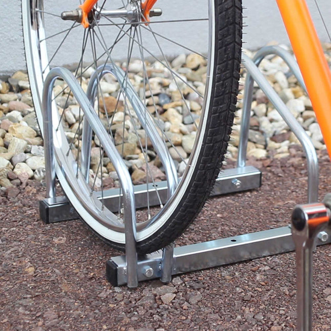 Stojan na 2 kola na podlahu i na zeď