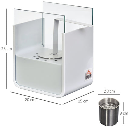 Biokrb na bioetanol - bez kouře, 0.4L, nerezová ocel