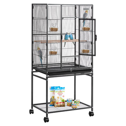 Bird Flight Cage 625 x 425 x 1370 mm, Slide Out Tray