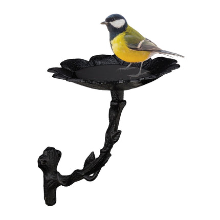 Vogelbad aus Gusseisen für die Wand