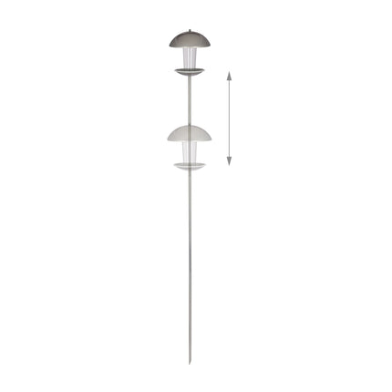 Bird feeder on a stick