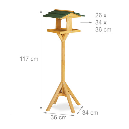 Vogelhaus mit Ständer