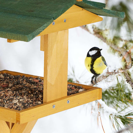 Vogelhaus mit Ständer