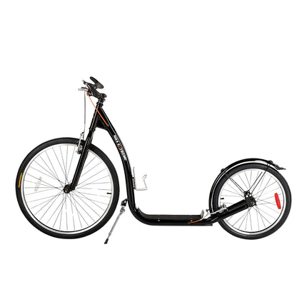Koloběžka s nafukovacími koly 26/20"", černá