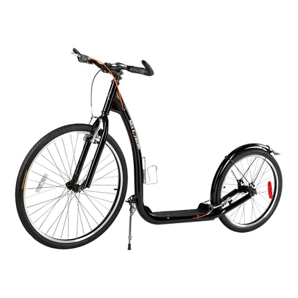 Koloběžka s nafukovacími koly 26/20"", černá