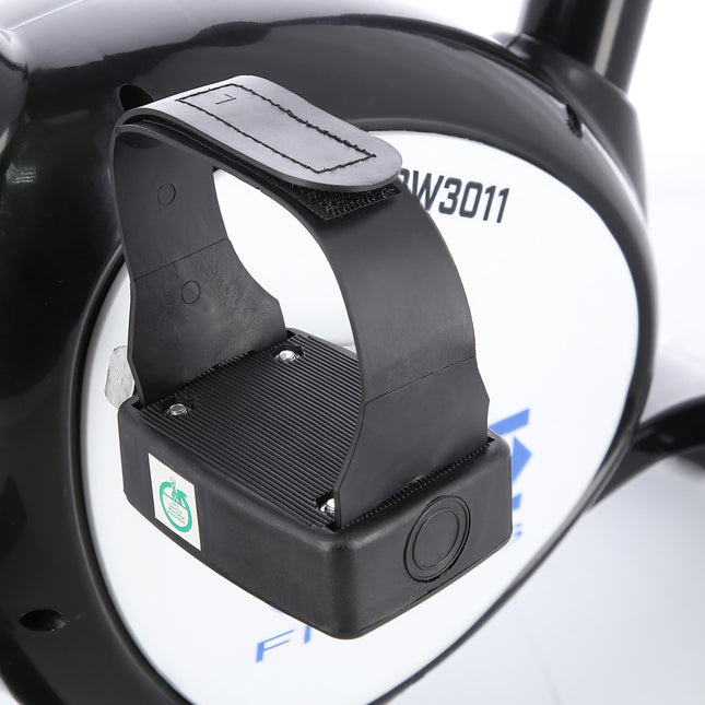Black Exercise Bike, Adjustable Resistance, Indoor Use