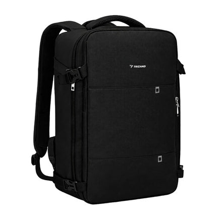 Turistický batoh, 40x20x25 cm, USB port, černá