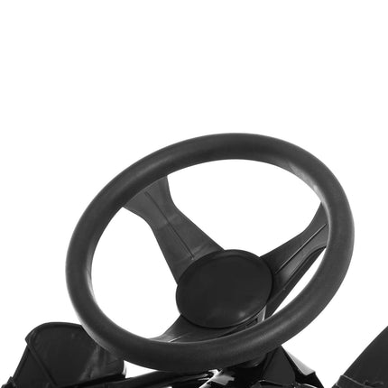 Dětské boby, odolný HDPE plast, samonavíjecí šňůra, černá
