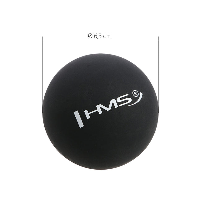 Černý masážní míček, jednotlivý – HMS