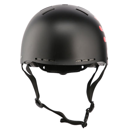 Schwarzer mittlerer Helm, Größe 52-59 cm