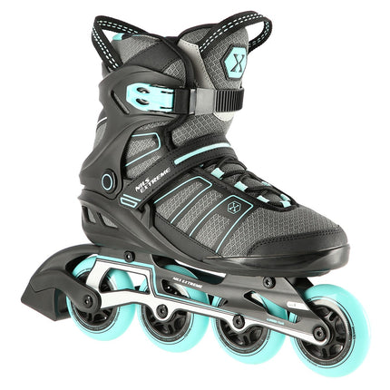 Black-Mint Size 44 Inline Skates, Adjustable