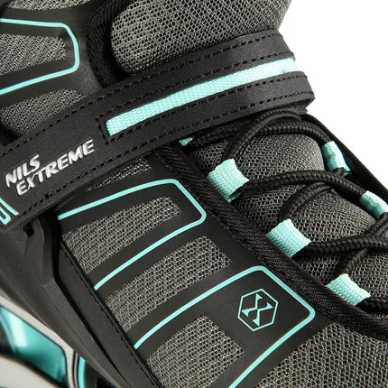 Black-Mint Size 44 Inline Skates, Adjustable