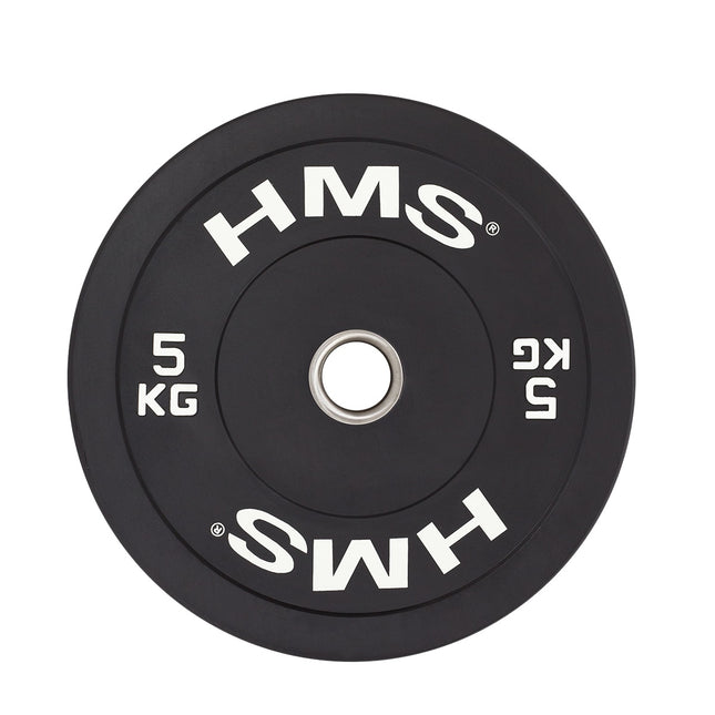 Black Olympic Bumper Plate, 5 kg