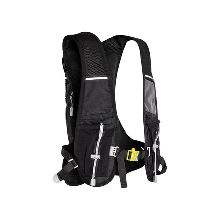 Black Running Backpack, Lightweight, Adjustable Straps