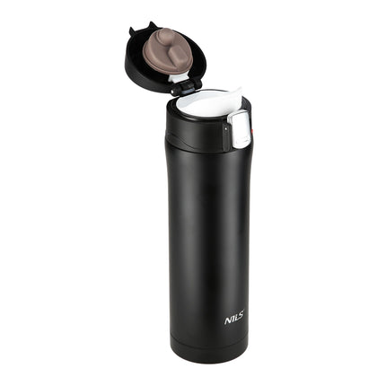 Schwarzer Thermobecher, 295 ml, Isoliert