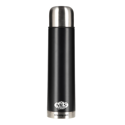 Černá termoska, nerezová ocel, 500ml