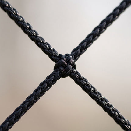 Black Trailer Net, 1.5 x 2.7 m, Durable PP Plastic
