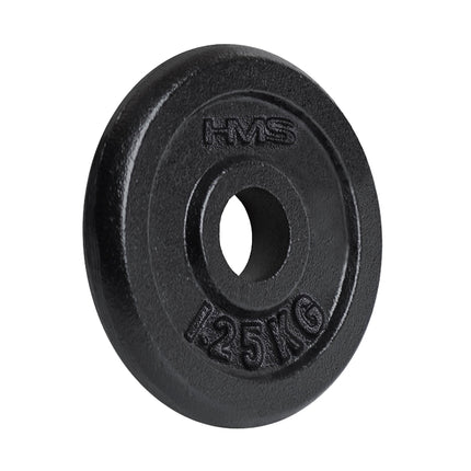 Černý kotouč 1.25 kg – odolné fitness vybavení