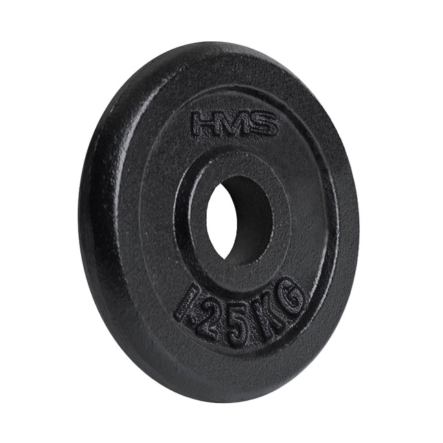 Black Weight Plate 1.25 kg – Durable Fitness Equipment
