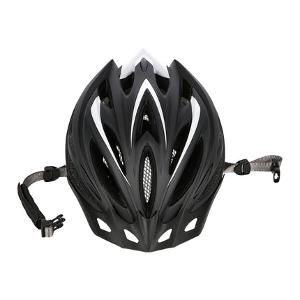 Helma černo-bílá, velikost M (53-58cm)
