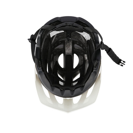 Helma černo-bílá, velikost L, 55-61 cm