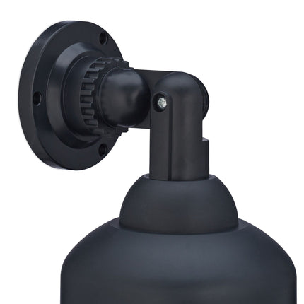 Schwarze Kamera-Dummy-Kuppelform