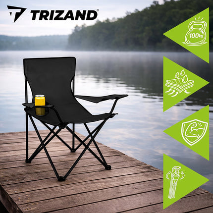 Black fishing chair K23673