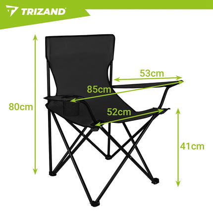 Black fishing chair K23673
