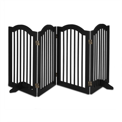 Schwarzes Sicherheitstor 70 cm