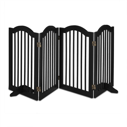 Schwarzes Sicherheitstor 70 cm