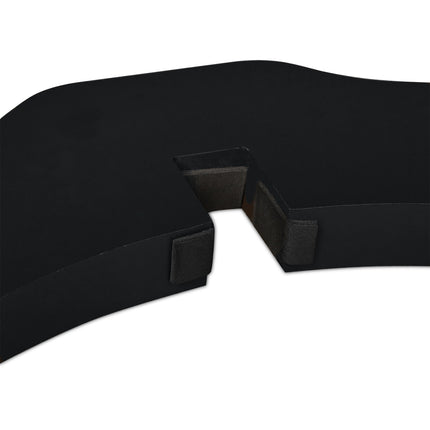 Černá bezpečnostní zábrana 92 cm