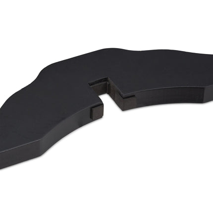 Černá bezpečnostní zábrana s dvířky 92 cm