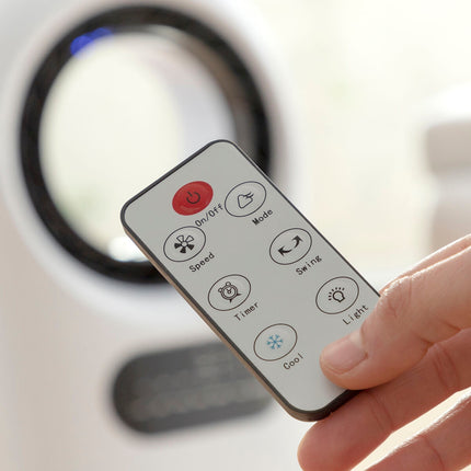Bezlopatkový odpařovací ochlazovač vzduchu s LED Evareer InnovaGoods