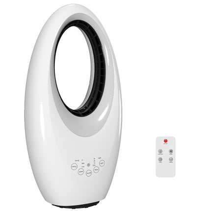 Bezlopatkový věžový ventilátor, tichý 36dB, oscilace 60, dálkové ovládání