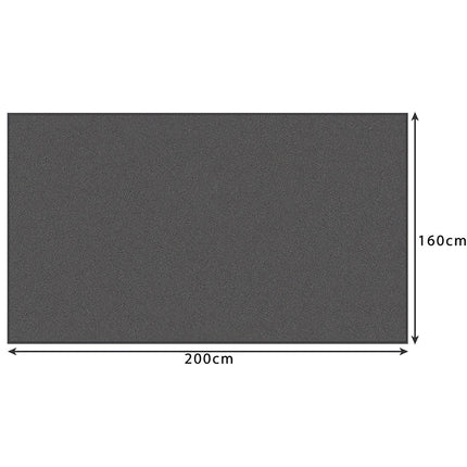Deka 1.6x2m - šedá Ruhhy 22695