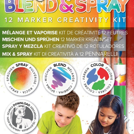 Blendy Pens sada fixů Blend And Spray, 12 ks