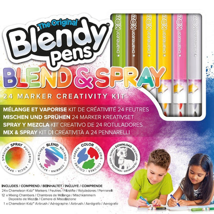 Blendy Pens sada fixů Blend And Spray, 24 ks