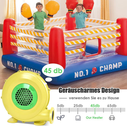 Dmychadlo 450W elektrická vzduchová pumpa pro nafukovací hračky
