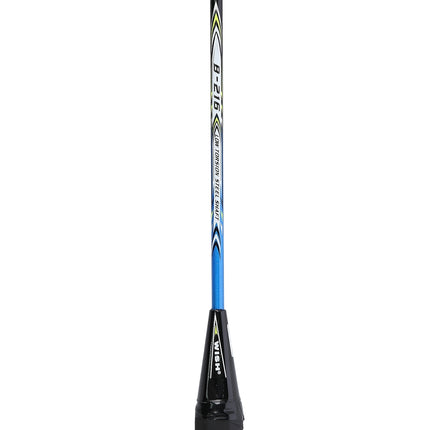 Blue Badminton Racket – Steel Frame, Lightweight