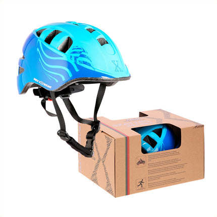 Blue Bike Helmet, Size S (52-56cm)