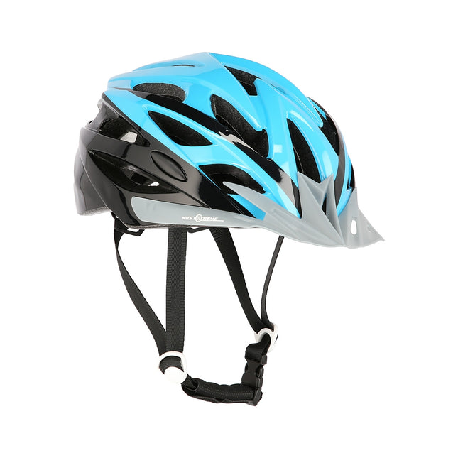 Blau-Schwarzer Helm Größe L, 59-65cm