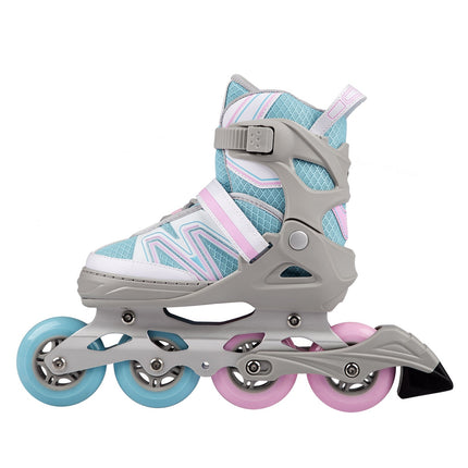 Blue-Grey Size S In-Line Skates, ABEC9 Bearings