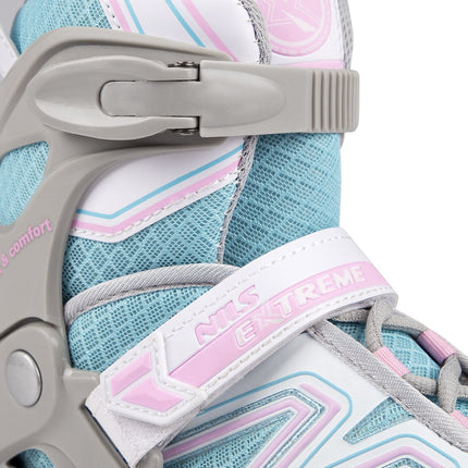 Blue-Grey Size S In-Line Skates, ABEC9 Bearings