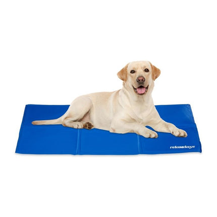 Blaue Kühlmatte für Hunde