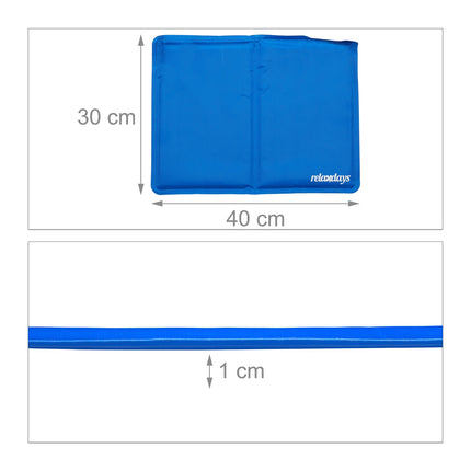 Blaue Kühlmatte für Hunde