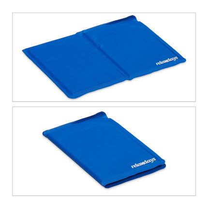Blaue Kühlmatte für Hunde