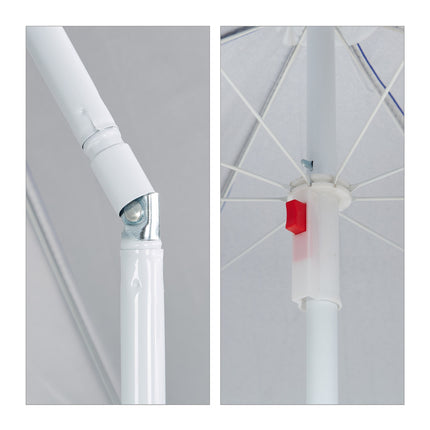 Slunečník modrý 160 cm