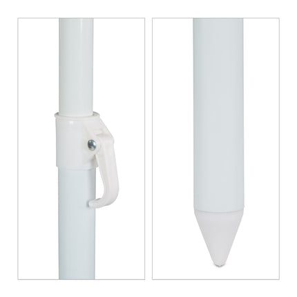 Slunečník modrý 160 cm
