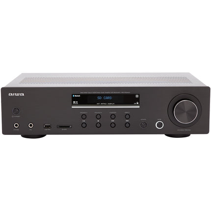Bluetooth zesilovač, 2x60W RMS, černý