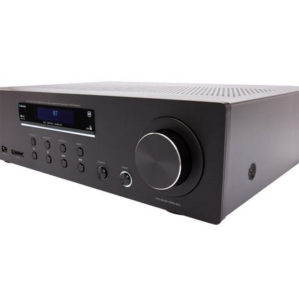 Bluetooth zesilovač, 2x60W RMS, černý